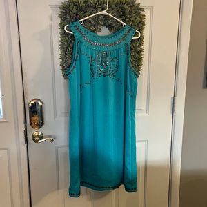Aqua Dress